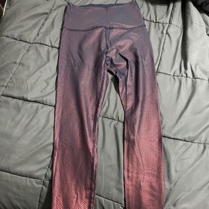 Ombré reflective leggings